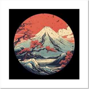 Fuji Mountain Posters and Art